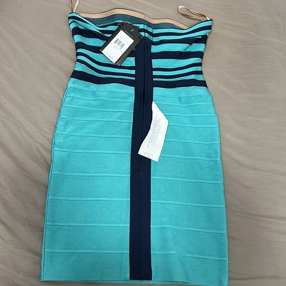 Herve Leger Bandage Dress, NWT - Picture 2 of 3